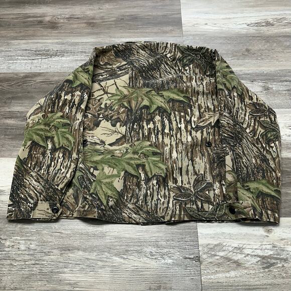 Vintage 90s Classics Ranger Realtree Camouflage Mens‎ L Hunting Camo Jacket USA - Picture 3 of 8